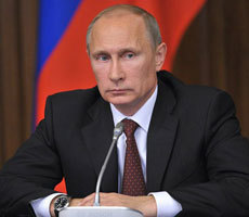 Russian President Vladimir Putin. Photo: The Kremlin press service